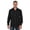 Black, variant on Gioberti Men’s Solid Long Sleeve Western Shirt with Pearl Snap-on Buttons