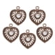 thumbnail image 5 of de 5pcs de Colgante de Pendiente Colr de Rhinestone Hueca Decoración DIY para Ropas Bolsas café Hugo Colgante hueco, 5 of 8