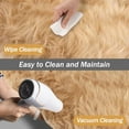 thumbnail image 6 of Faux Fur Rug - Faux Sheepskin Rug 2x3 Ft Irregular Shaped Carpet Fluffy Carpet Furry for Bedroom, Living Room, Nursery, Dorm, Chair, Fireplace, Closet (Beige), 6 of 6
