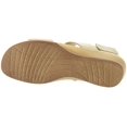 thumbnail image 3 of Easy Spirit Womens Hazel Wedge Sandal 10 Narrow Gold 710, 3 of 6
