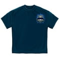 thumbnail image 2 of Policeman's Prayer T-shirt by , Blue, 2 of 2