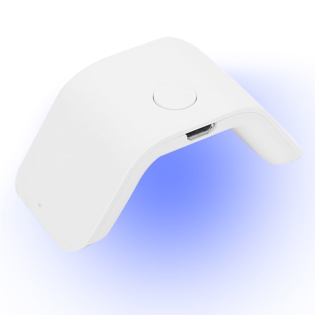 Mini Lámpara De Manicura, Lámpara De Uñas LED UV De Luz Natural, Ahorre Espacio Para El Salón Del Hogar Tienda Tienda De Manicura Salón De Belleza ANGGREK Otros