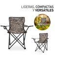 thumbnail image 3 of Sillas Camping y Playa Plegable Portatil Duralife 4 Piezas Gris Arena, 3 of 7