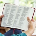 thumbnail image 4 of NKJV, Reference Bible, Personal Size, Leathersoft, Burgundy, Comfort Print, 4 of 5