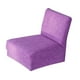 thumbnail image 5 of Cubierta para silla con respaldo bajo fundas de funda de silla elástica para respaldo bajo corto silla taburete de bar silla púrpura Púrpura Magideal Cubierta para silla con respaldo bajo, 5 of 7