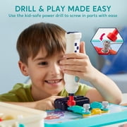 Klever Kits Electronic Circuits Toys 50+ Projects with Electronic Drill, Space-Themed STEM Educational Toy Science Kits for Kids Aged 5 6 7 8+