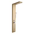 thumbnail image 1 of Zimtown 60" Rainfall Waterfall Shower Panel with Rainfall Shower Head,Stainless Steel Wall Mount Massage Bathroom Shower Panel Tower System, 1 of 7