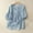 Blue, variant on Aloohaidyvio Womens Tops under $10,Womens Summer Cotton Linen Solid Color Casual Loose Five Points Sleeve Top T-shirt Blouse