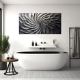 thumbnail image 4 of WFSposterAbstract Black and White Wall Art for Living Room Modern Canvas Print Painting Lines Flower Floral Large Artwork Bedroom Home Office Wall Décor, 4 of 5