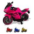 thumbnail image 1 of The Baby Shop Motocicleta Eléctrica Montable Rosa Deportiva Niña Tek-728, 1 of 4