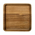 thumbnail image 6 of Wooden Tray Wood Pan Plate Fruit Dishes Saucer Tea Tray Dessert Dinner Plate Table Serving Plate Snacks Food Storage Dish, 6 of 6