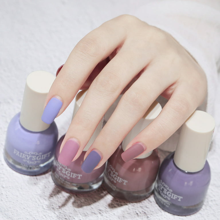 Set Inuwet Mini Duo Violet Set (nail/polish/5ml + lip/balm/3.5g)