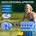 thumbnail image 2 of Juego de palas de pickleball MTEN, superficie de fibra de vidrio, aprobado por la USAPA, 2 of 7