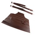 thumbnail image 3 of Delantal de cocina, delantal de PU, delantal de cocina con bolsillo, moderno, impermeable, delantal de trabajo para el hogar, cocina, parrilla, Café, 3 of 9