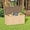Brown, variant on 75 Gallon Outdoor Deck Storage Box - Heavy Duty Resin Container with Lockable Lid & Handles for Patio, Garden, Yard - Weatherproof (Brown)