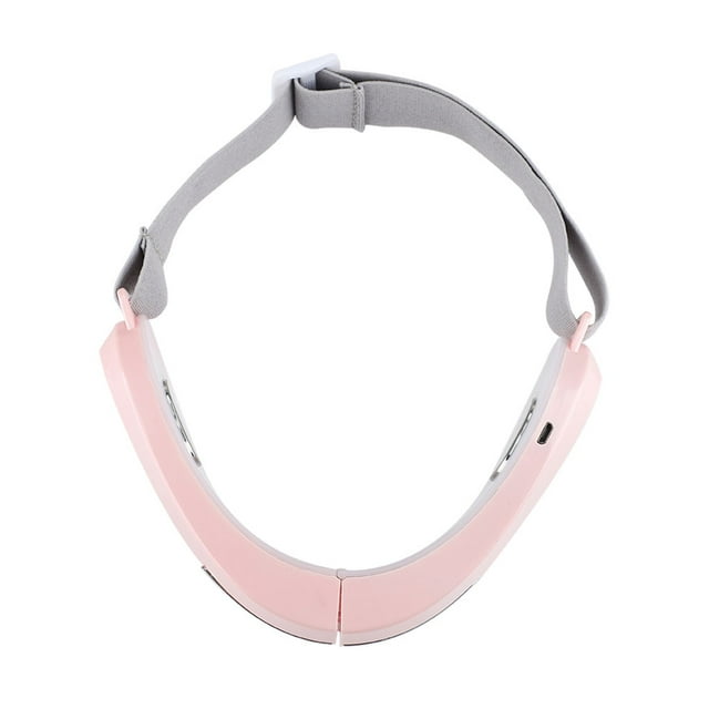 Dispositivo de masaje facial Vogacara con masajeador de cinturón rosa