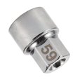 thumbnail image 1 of Wheel Lock Lugnut #59 3/4" Diameter 23 Pointed Notches Anti-theft Screw Nut Removal Key Socket for Porsche Boxster 911 Cayenne Macan, 1 of 7