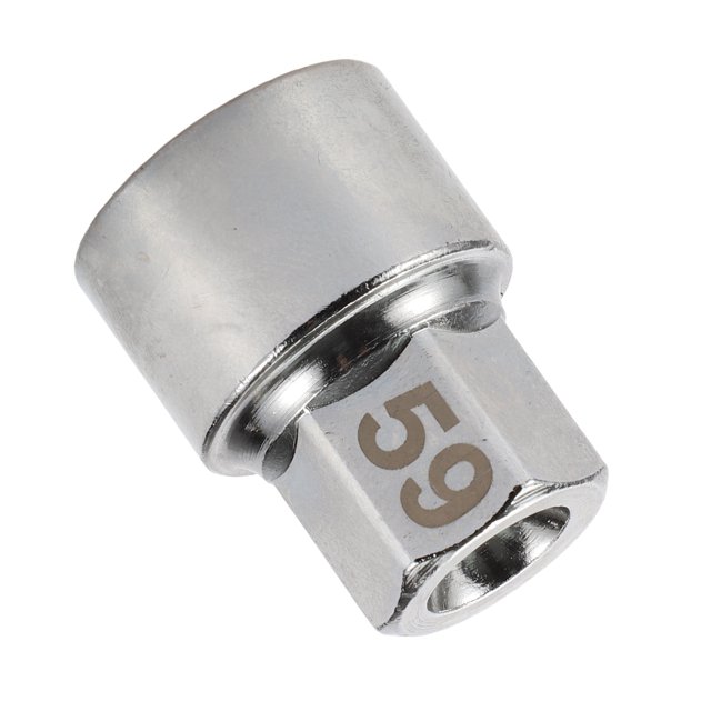Wheel Lock Lugnut #59 3/4" Diameter 23 Pointed Notches Anti-theft Screw Nut Removal Key Socket for Porsche Boxster 911 Cayenne Macan