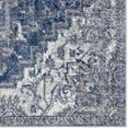 thumbnail image 2 of Luxe Weavers Hampstead Collection Denim Blue 5x7 Boho Area Rug, 2 of 7