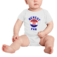 thumbnail image 2 of Newest Croatia National Soccer Team Fan Cute Baby Rompers (White, 12-18 Months), 2 of 5