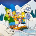 thumbnail image 3 of The Simpsons "Winter Vacation" NEWLY Custom Framed Art Print Generic, 3 of 3