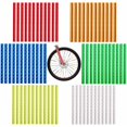 thumbnail image 1 of Etmury 72 PCS 6 Farben Speichenreflektoren Fahrrad Reflektoren Speichenreflektoren Spezialschlauch Sprach Reflektor Reflektierende Clip de montaje Zhivalor HR-0258, 1 of 7