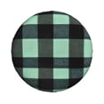 thumbnail image 2 of Multi-Size Car Tire Dust Cover Sunscreen, Corrosion, Dust And Water Keep Spare Tires Clean Paleturquoise Buffalo Plaid Check Tartan Scotland_1 16 Inch, 2 of 8