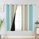 thumbnail image 1 of Cortinas opacas Estelar Textiler Beige/Aqua Ombre 137 x 137 cm, 1 of 9
