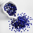 thumbnail image 3 of Rhinestones ELEEGEM SS30, 400 piezas, gemas planas color zafiro, 3 of 5