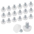thumbnail image 1 of 20 Paquete de Niveladores de Pies de Muebles con Rosca M6, 16x9 Pies Ajustables para Mesas, Niveladores de Muebles para Patas de Sillas y Taburetes, Blanco, 1 of 6