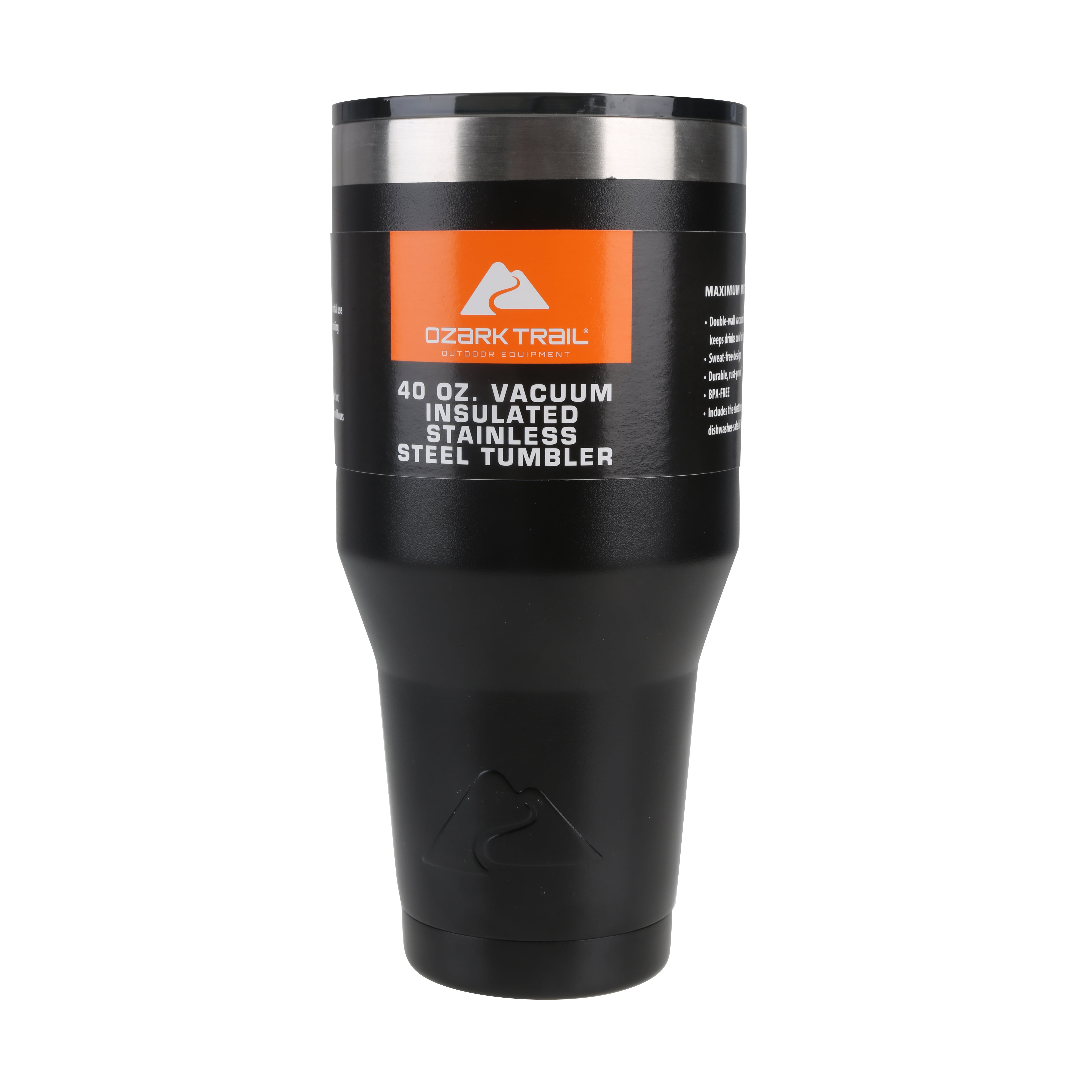 Ozark Trail 40 oz Vacuum Insulated Stainless Steel Tumbler Rose Gold