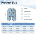 thumbnail image 4 of Cauagu Sea Turtle Print Swim Trunks for Men,Youth Boys Swim Shorts Compression Liner Beach Shorts Boys' Swimming Shorts 7-20 Years Bathing Suit-Large, 4 of 7