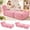 Pink, variant on LaoGeoRon Bean Bag Chairs, 2-in-1 Convertible Bean Bag Chaise Lounger, Memory Foam Bean Bag Chair for Adults with Detachable Ottoman
