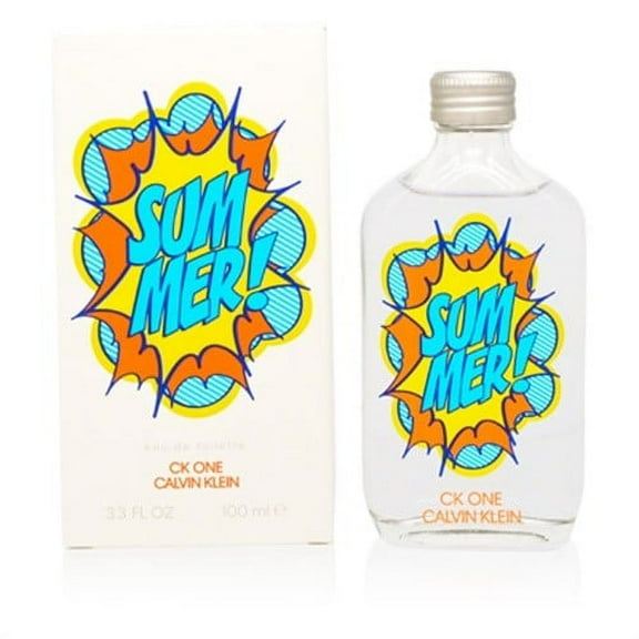 CK One Summer 2019 Edition by Calvin Klein for Unisex 3.3oz Eau De Toilette Spray