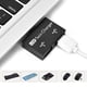 thumbnail image 4 of Mini USB Hub 2 puertos USB doble cargador divisor adaptador convertidor para PC unidades flash USB, 4 of 8