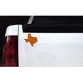 thumbnail image 3 of 5in x 5in Orange Texas Sticker, 3 of 3