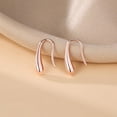 thumbnail image 3 of 925 Sterling Silver Teardrop Earrings Drop for Women Teens Waterdrop Earrings Small Hook Earrings, 3 of 12