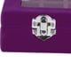 thumbnail image 3 of De Organizador Del Caso De De Almacenamiento Del Del Collar De La Joyería Del De Púrpura shamjiam Caja de almacenamiento de joyería, 3 of 8