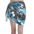 thumbnail image 2 of Bingfone Football Time Women's Sarong Swimsuit Cover Ups Bathing Suit Coverups Chiffon Beach Wrap Skirts, 2 of 7