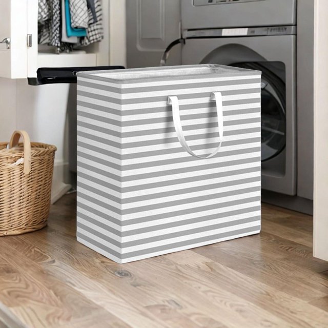 Organizador de ropa sucia, cesto de ropa sucia, 100L, ligero, plegable, grande, cesto de ropa sucia, transporte para bolso, artículos de tocador, mant Macarena Cesto de la ropa