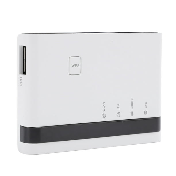 Servidor De Impresión Inalámbrico, Compartir Servidor De Impresora De Red USB Inalámbrico Cableado, Soporte De Servidor De Impresión Portátil Actualizado 4 Impresoras Para