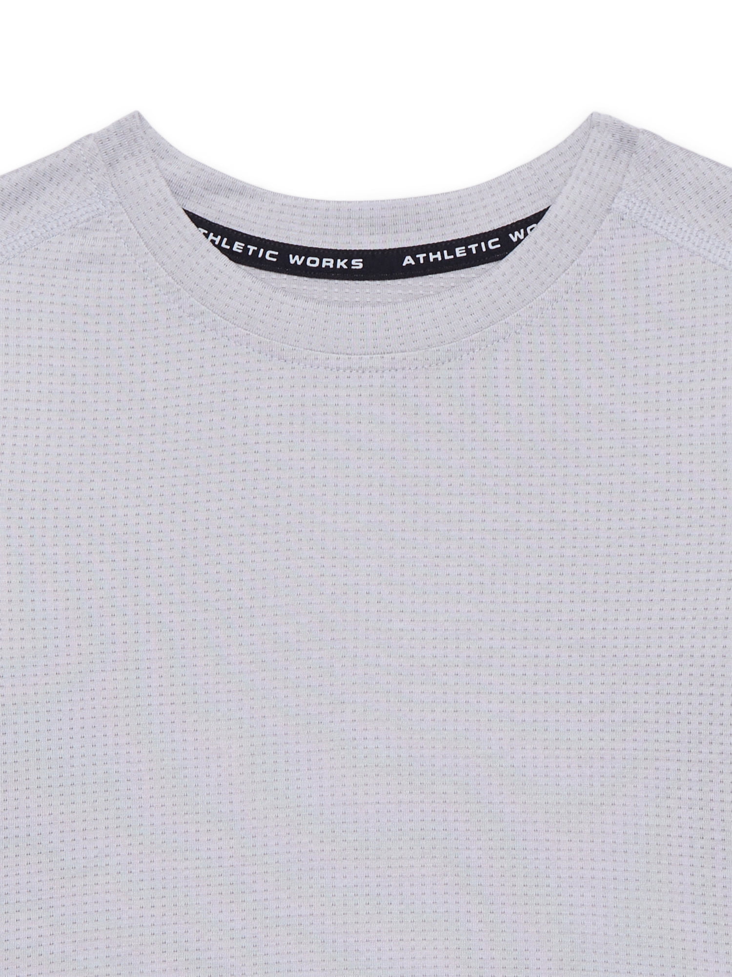Athletic Works Boys Outdoor Active Tee with Short Sleeves, Sizes 4-18 & Husky