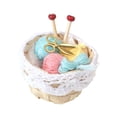 thumbnail image 3 of Bolas de hilo en miniatura,Miniaturas de casa de muñecas: bolas de lana en miniatura,Bolas de hilo para tejer como accesorio para casa de muñecas a escala 1:12,Bolas de hilo decorativas para, 3 of 8