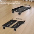 thumbnail image 4 of IROINID Computer Host Rack Movable Chassis Base Rack,Clearance Deals, 4 of 8