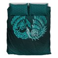 thumbnail image 3 of Juego de Cama Vikingo Ragnarok Huginn Muninn Versión Cian Juego de Cama Rlt12, 3 of 5