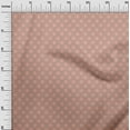 thumbnail image 2 of oneOone Silk Tabby Fabric Curve & Circle Block Printed Fabric 1 Yard 42 Inch Wide, 2 of 4