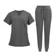 thumbnail image 1 of Uniformes de enfermería Semana de la enfermería Ropa de trabajo de enfermería para uso diario en hospitales gris, 1 of 9