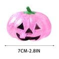 thumbnail image 3 of Twfbrm Halloween Pumpkin Stress Balls, 3" Giant Squashy Pumpkin Stress Relief Sensory Fidget Ball Toy, Soft & Stretchy Slow Rising Squeeze Pumpkin, Jack-O'-Lantern Decompression Toy for Party Favors, 3 of 8