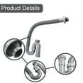thumbnail image 3 of Flexible Drainage Pipe Universal Kitchen Sink Drain Pipe Kit Flexible Tubing, 3 of 11