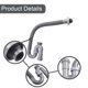 thumbnail image 5 of Universal Flexible Sink Drain Pipe Retractable Deodorant Drainage Tube Basin Installation For Bathroom Kitchen Sink Accessories, 5 of 10